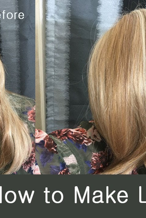 How to Make a Wig Less Shiny