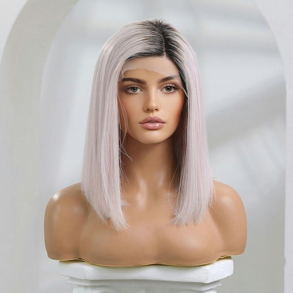 lace front pink wigs