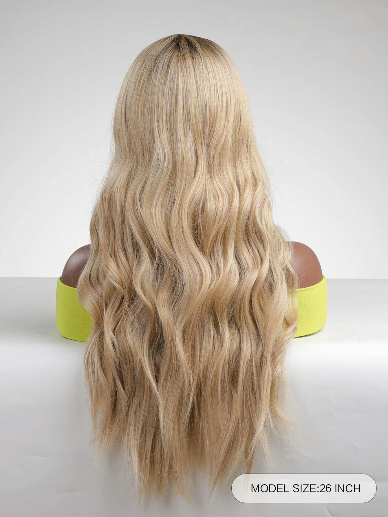 long blonde wig