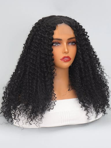black lace front wig