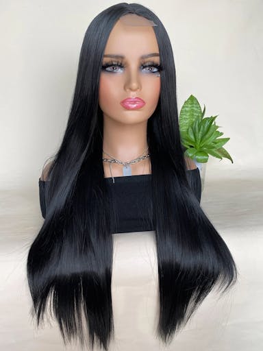 black lace front wig uk