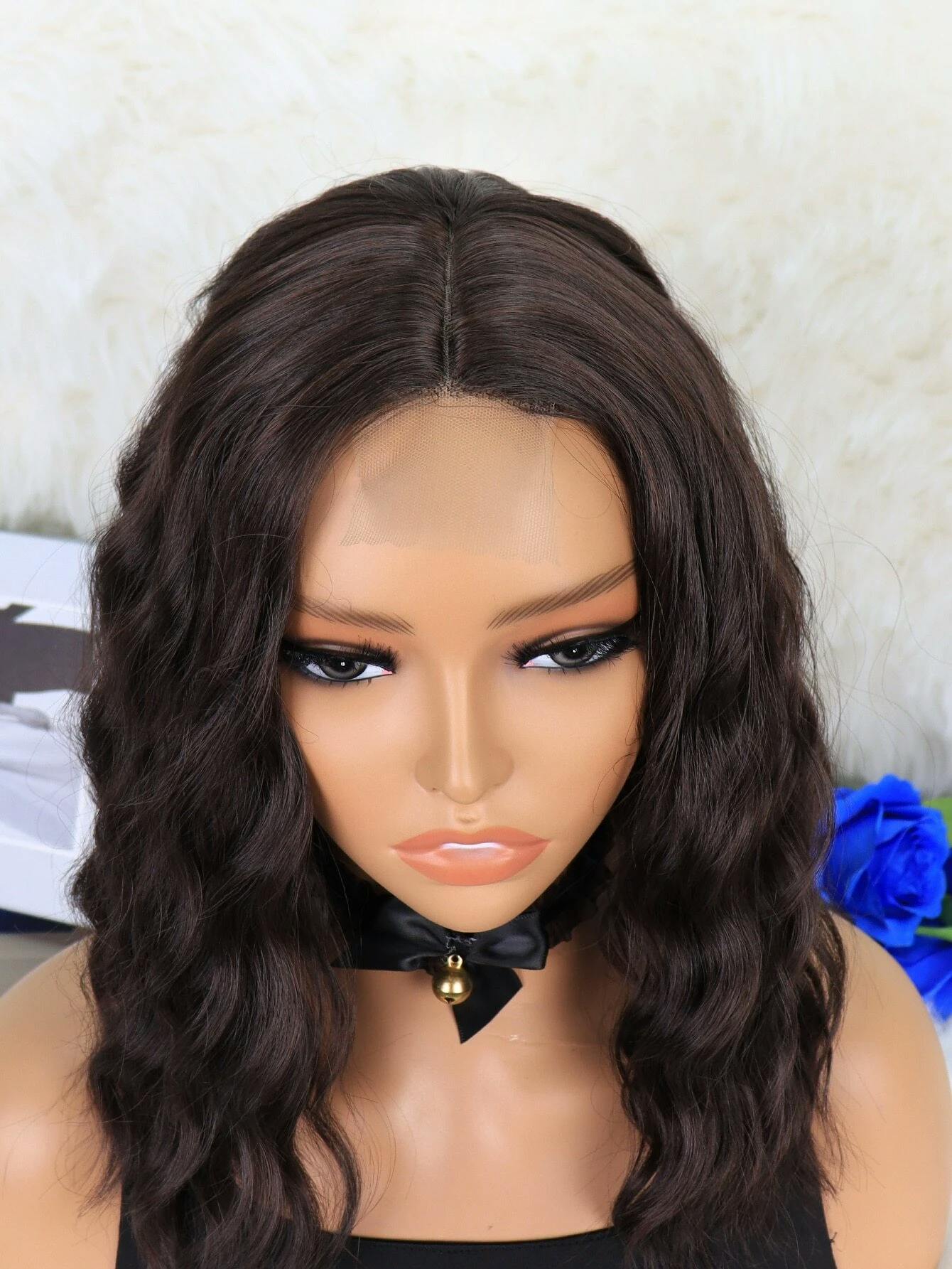 black lace front wig