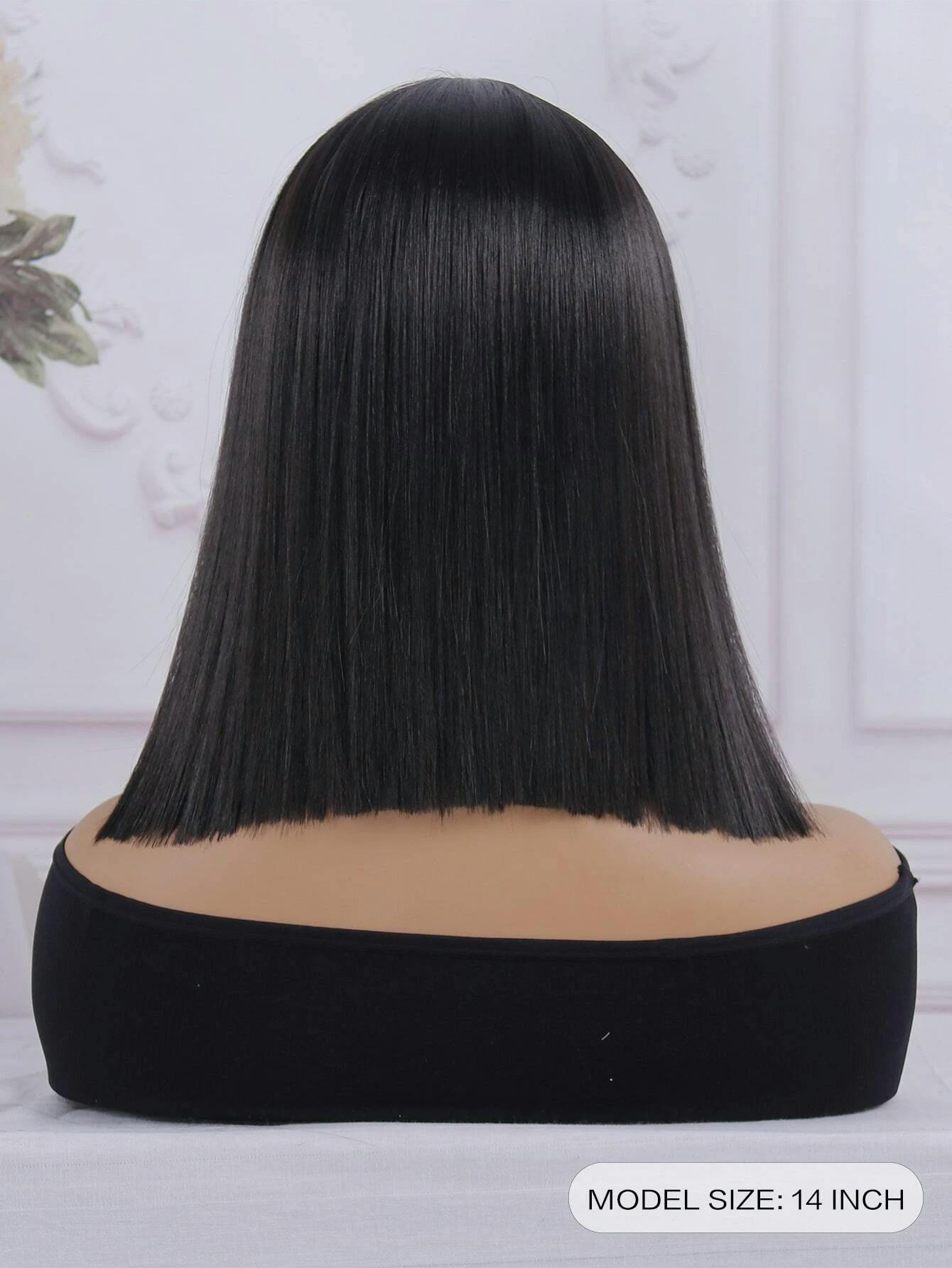 black wig lace front