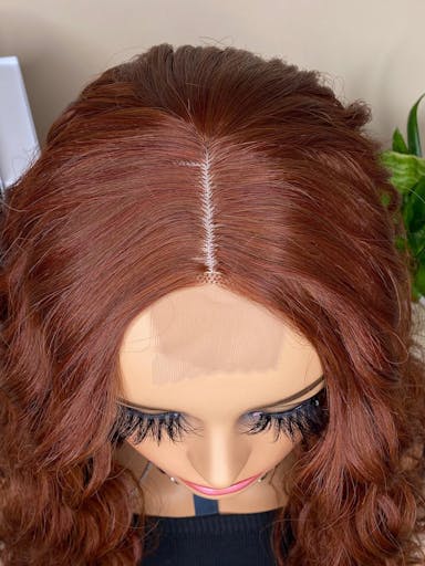 ginger long wig