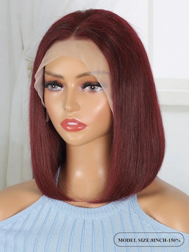 red human hair wigs