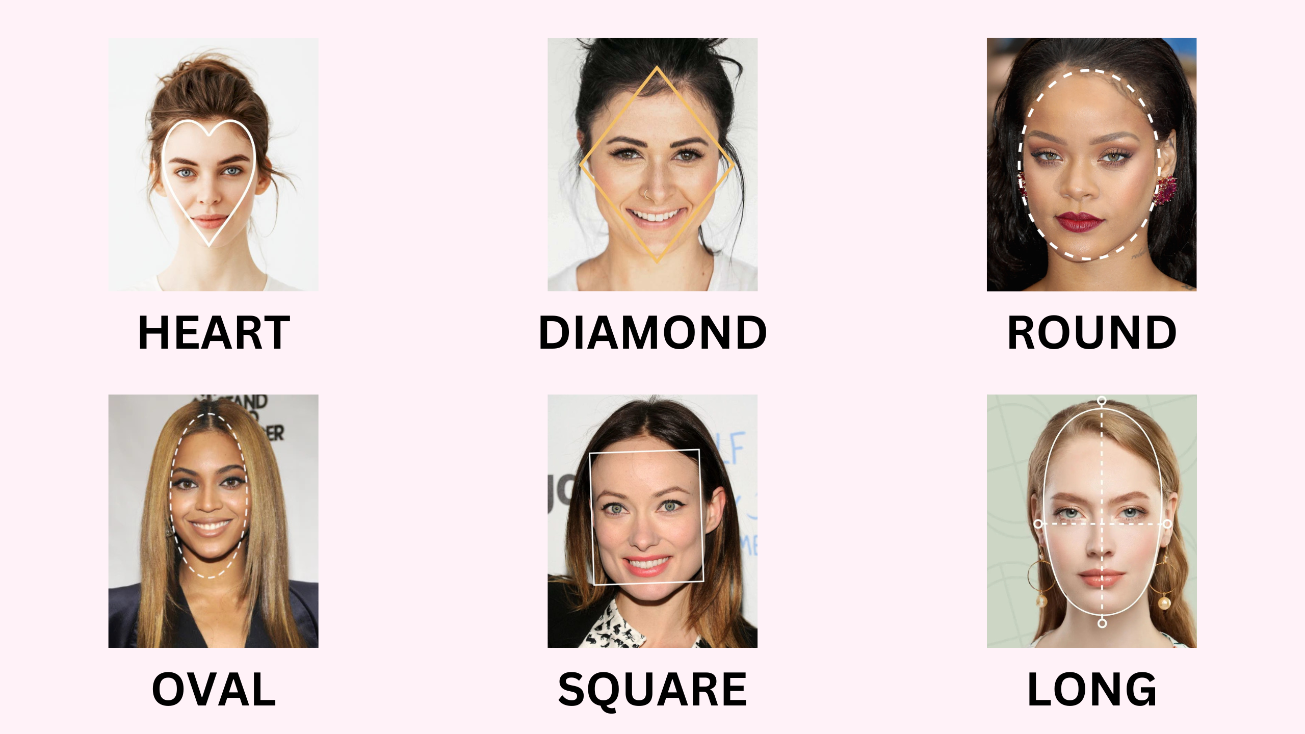 What Are The Best hairstyles for different face shapes for Women?