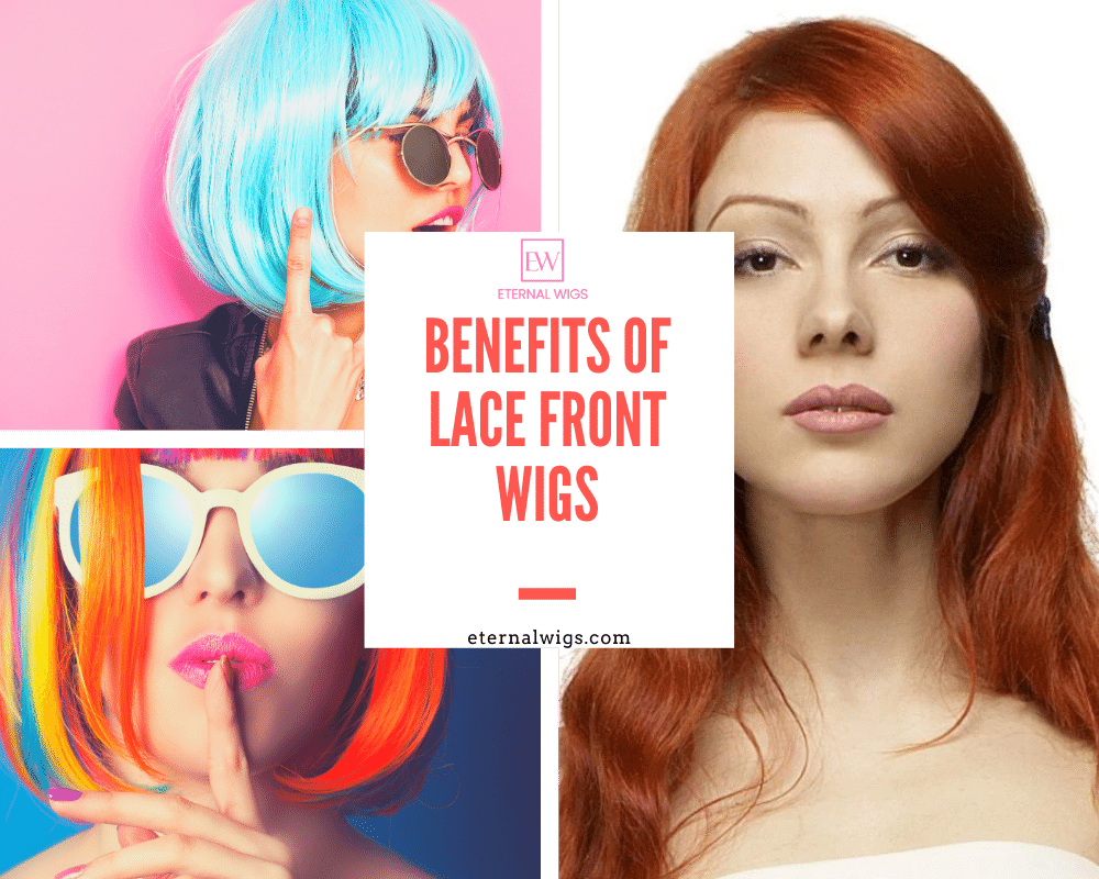 Lace front wigs neon best sale