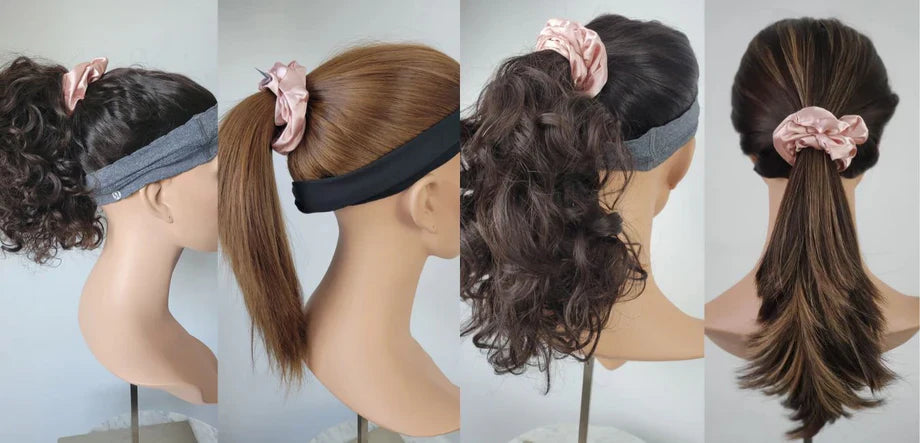 Best Wig for Round Face, Oval Face, or Heart-Shaped Face 5 How to Transform Your Wig into a Ponytail? – Eternal Wigs UK