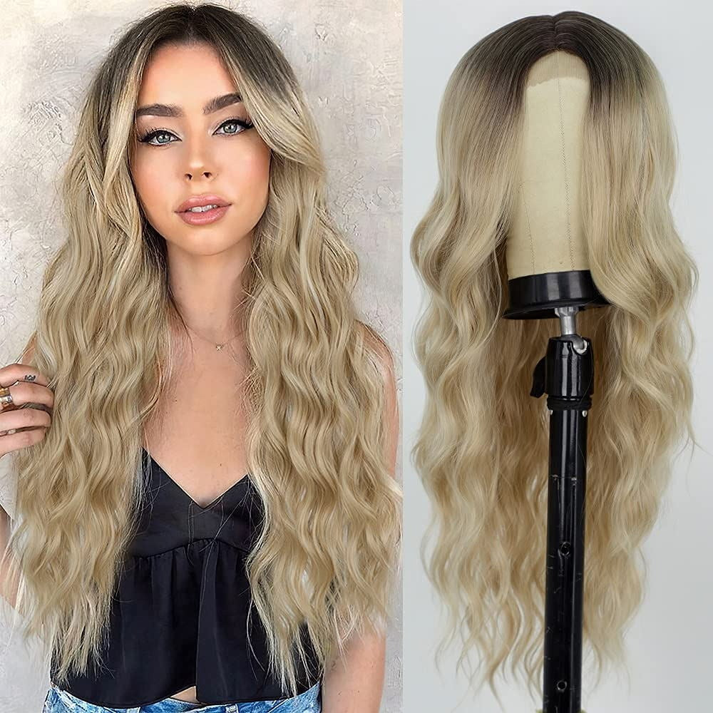 Elsie Light Blonde Wavy Lace Front Wigs Eternal Wigs UK