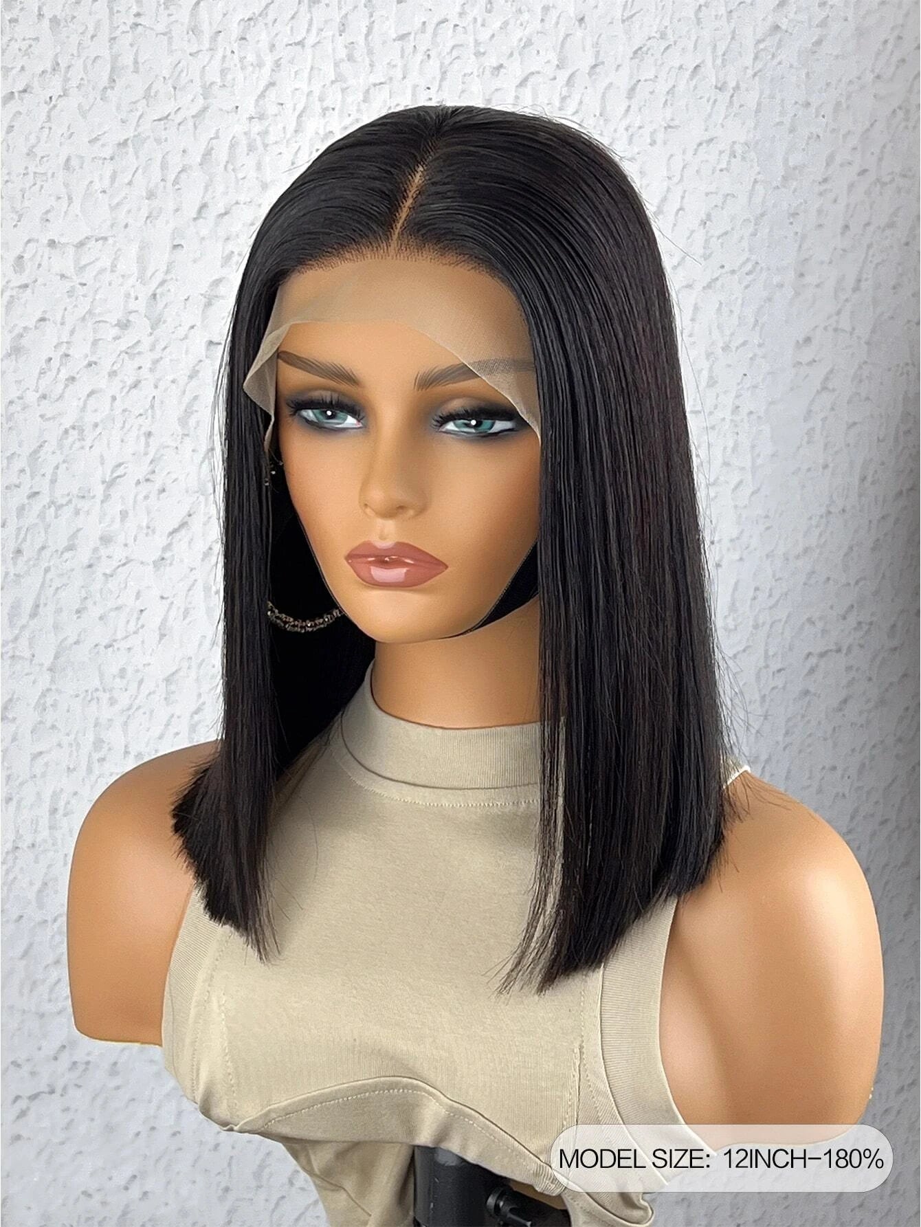 Black wigs that look real hot sale