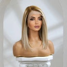 short blonde wig