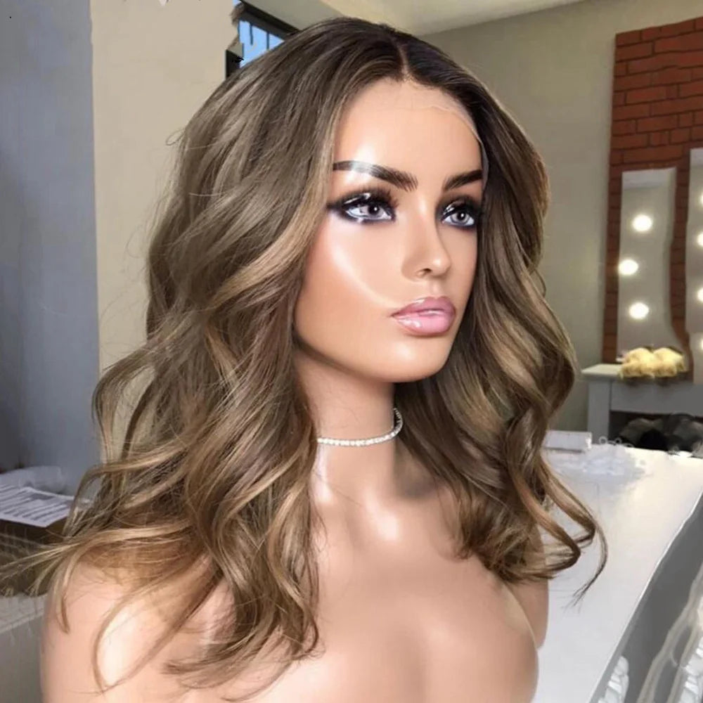 Evie Luxury Brown Full Lace Wigs Human Hair Eternal Wigs UK