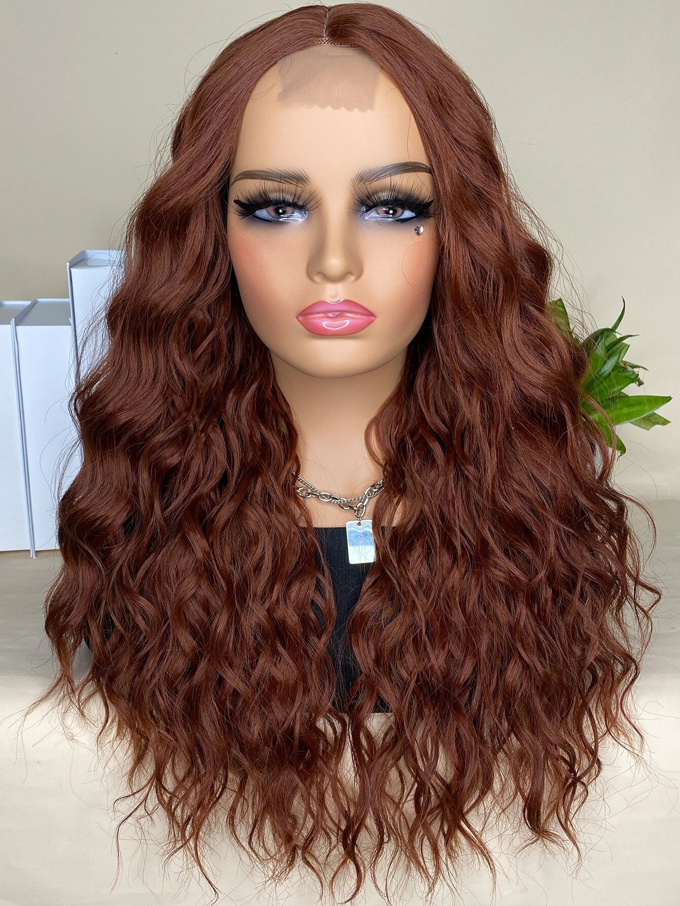 Curly synthetic wigs uk hot sale