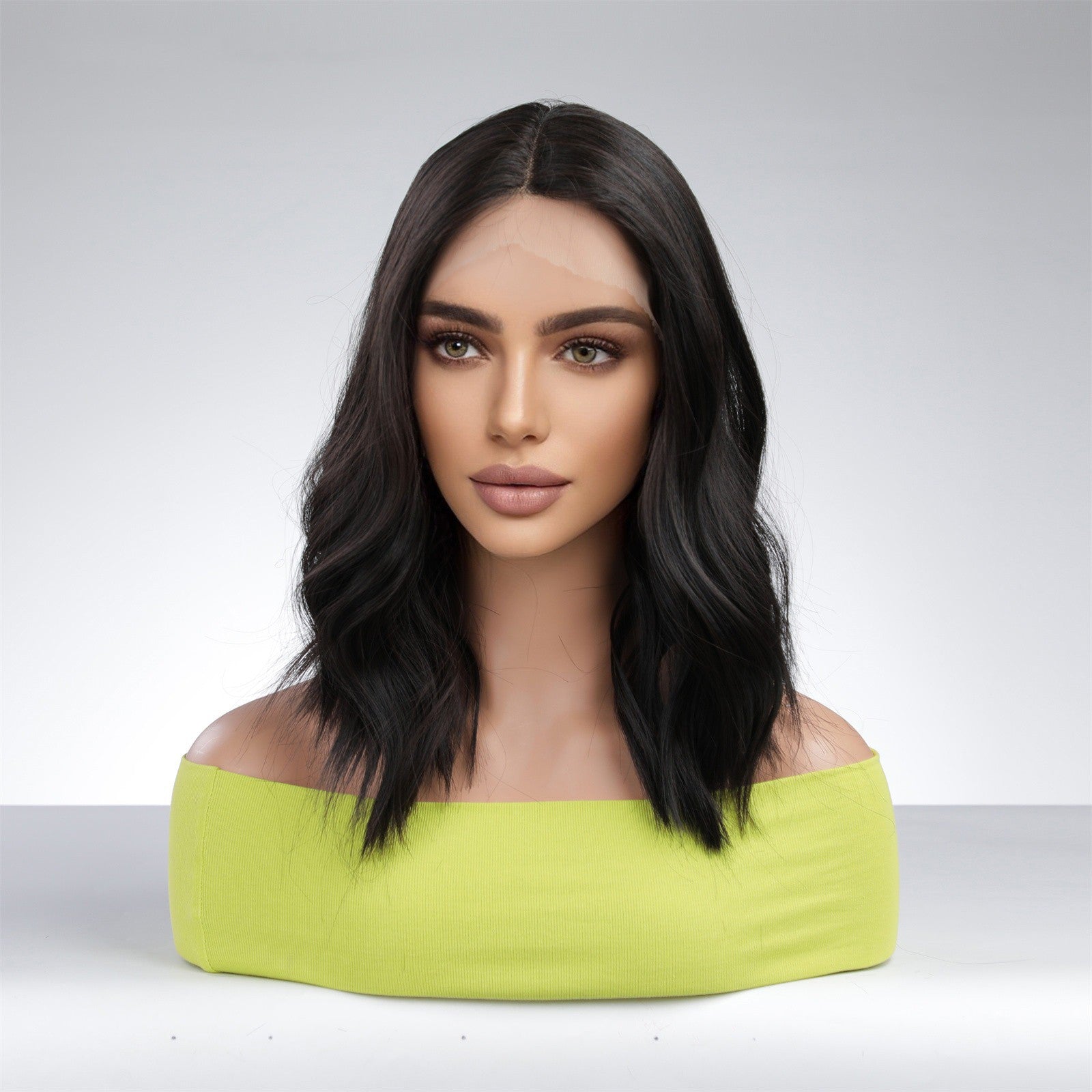 Good quality synthetic lace front wigs best sale