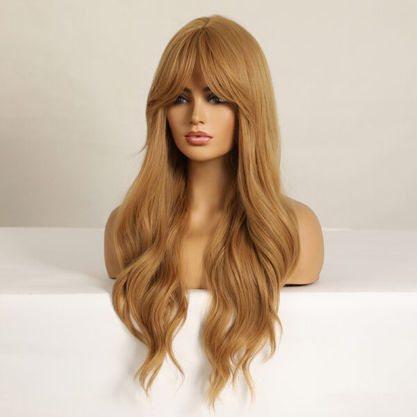 Zara Long Wavy Copper Blonde Wig