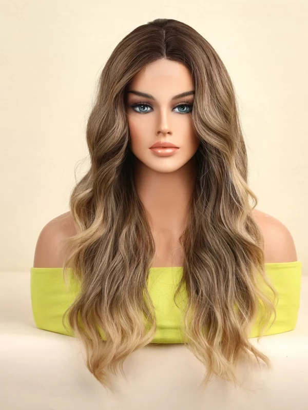 Blonde Synthetic Lace Front Wigs