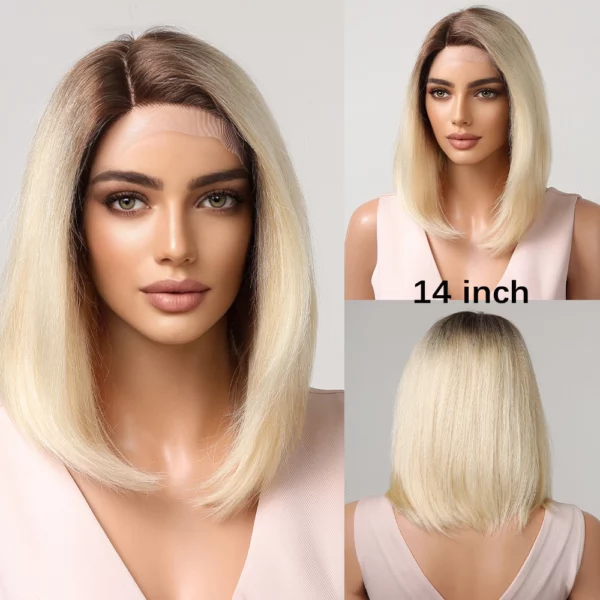 Marissa | Affordable Short Blonde Real Human Hair Wig