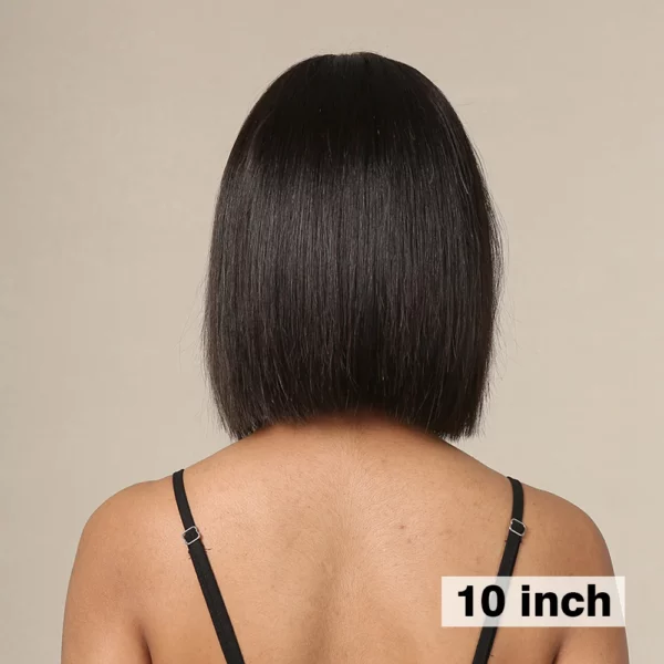 Polly | Affordable Short Black Hair Wig Realistic Human Hair