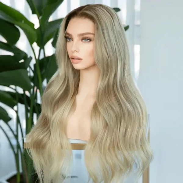 Vanilla Balayage Blonde Real Human Hair Wig (Copy)